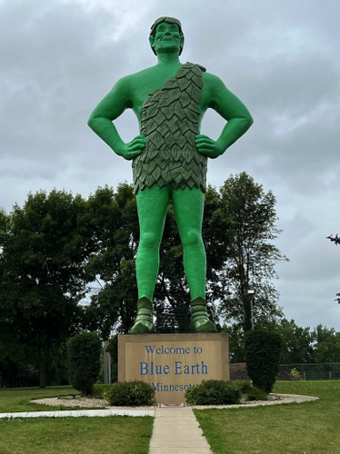 The Jolly Green Giant Statue
Blue Earth, MN